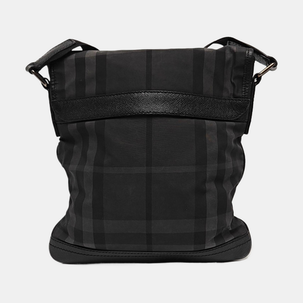 Nylon Shoulder Bag Gray