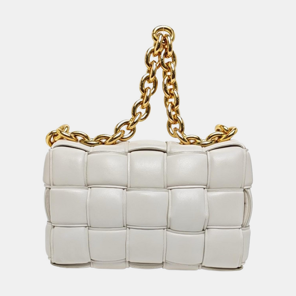 Cassette Medium Lambskin White