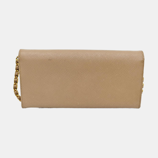 Mini Bag Saffiano Calfskin Beige