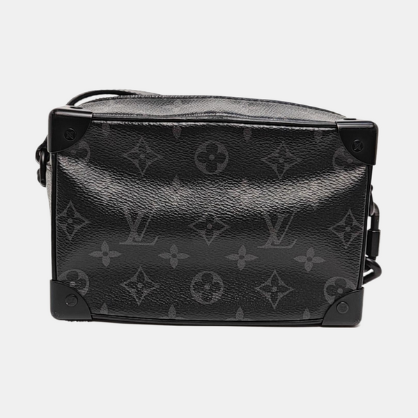 SOFT TRUNK Mini Monogram Coated Canvas Black