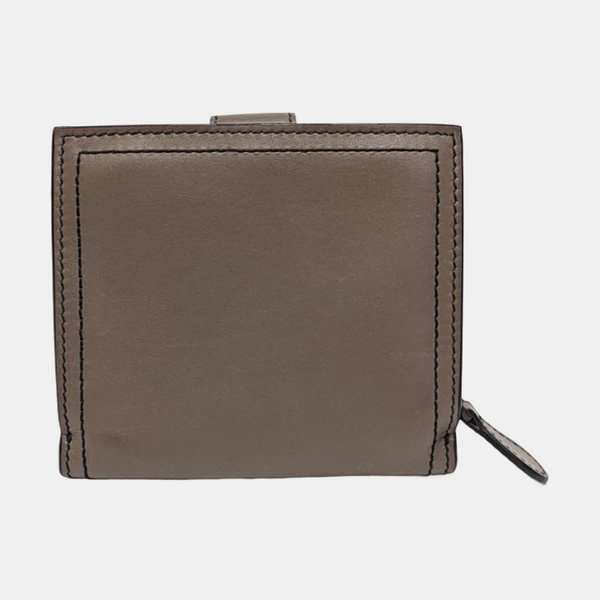 Calfskin Wallet Gray