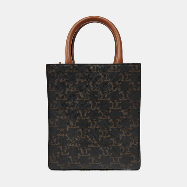 CABAS CELINE Mini Coated Canvas Brown