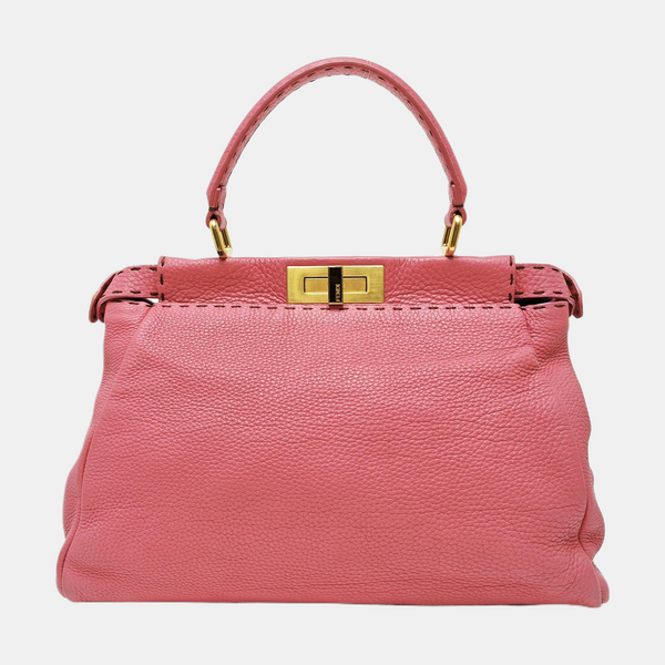 Peekaboo Medium Calfskin Pink