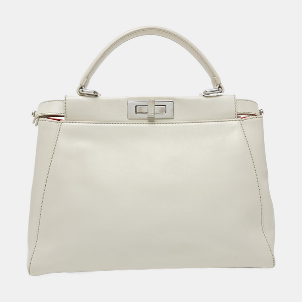 Peekaboo Medium Calfskin Beige