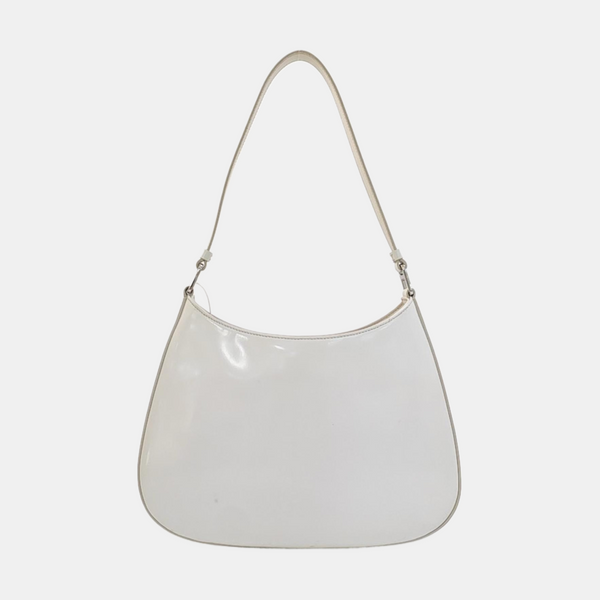 Cleo Saffiano Calfskin White
