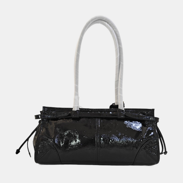 Bonnie Medium Patent Leather Black