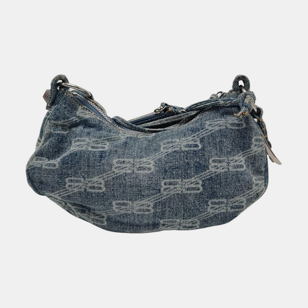 Le Cagole Small Denim Blue