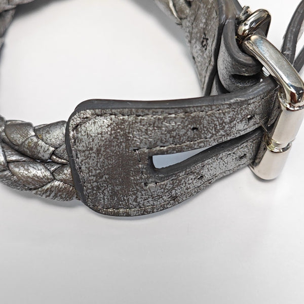 Leather Gray Bangle