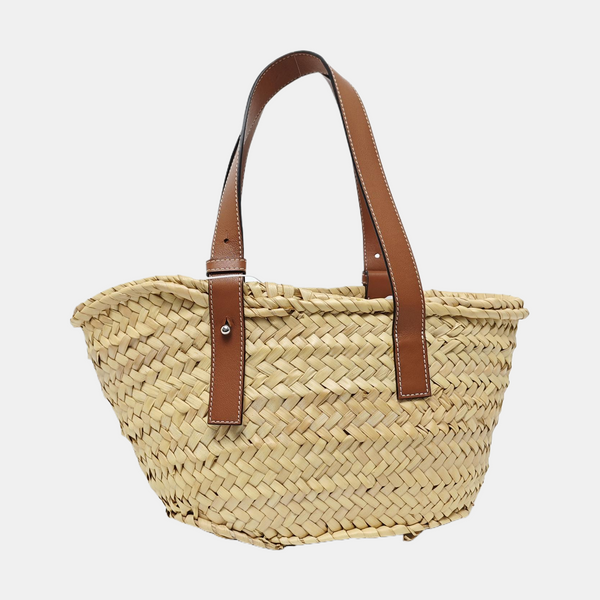 Basket Small Straw Beige