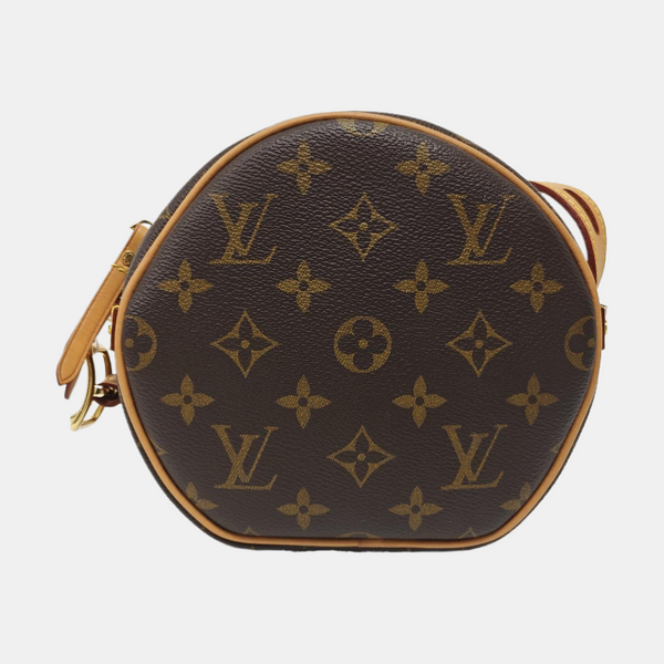 BOITE CHAPEAU PM Monogram Coated Canvas Brown
