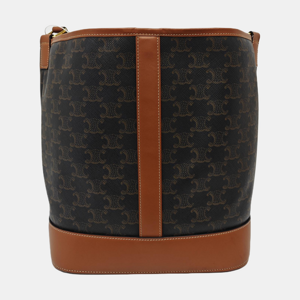 TRIOMPHE CANVAS Medium Coated Canvas Brown