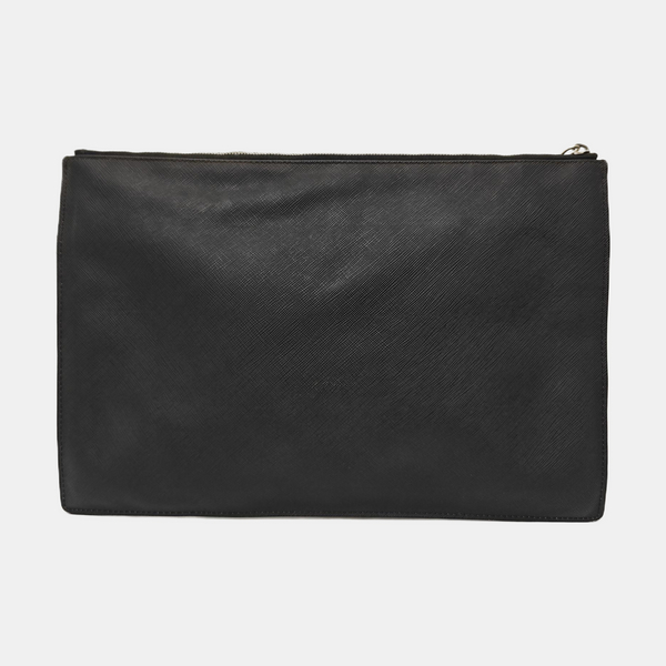 Calfskin Clutch Black