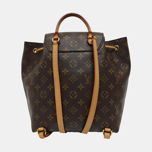 MONTSOURIS PM Monogram Coated Canvas Brown