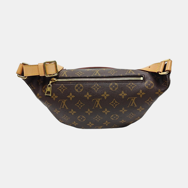 BUMBAG Monogram Coated Canvas Brown