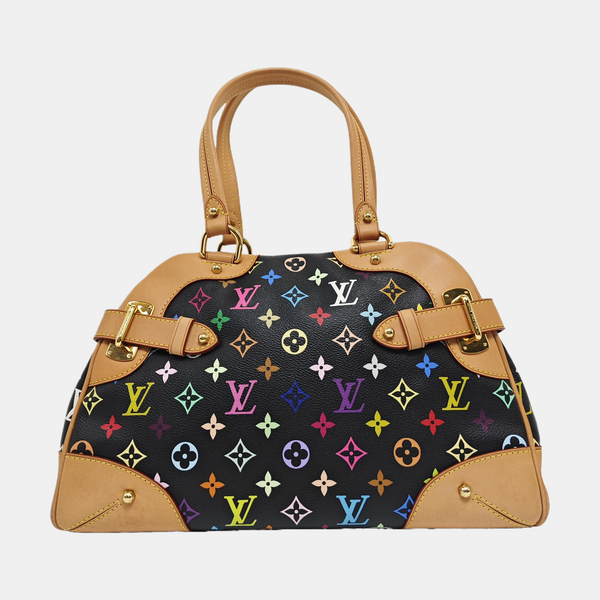 LV × TM CLAUDIA Monogram Coated Canvas Black