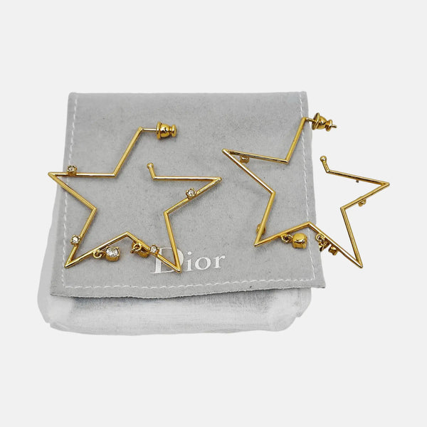Metal Gold Earrings