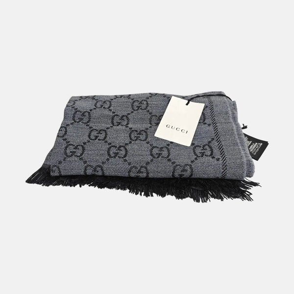 Wool Scarf Gray