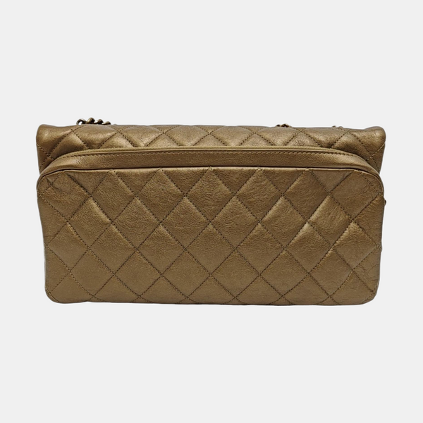 CC CROWN Quilted Calfskin Gold