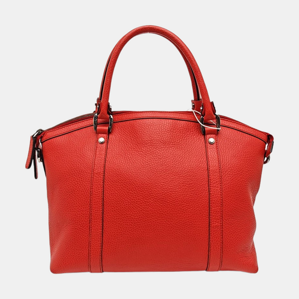 Microguccissima Calfskin Red