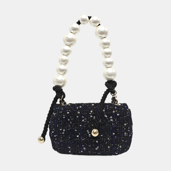 CLASSIC FLAP Super Mini Fabric Black