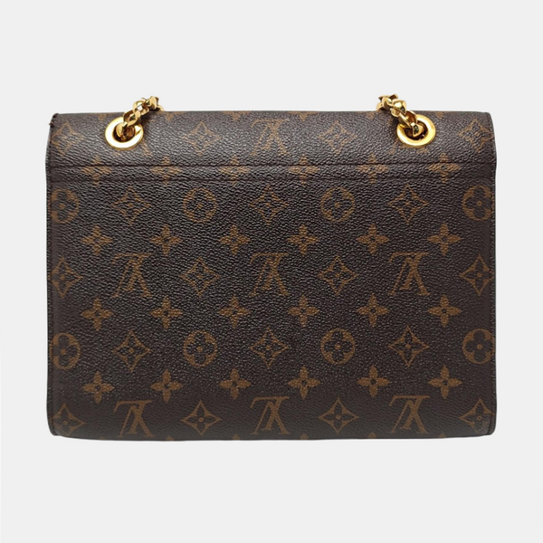 VICTOIRE Monogram Coated Canvas Brown