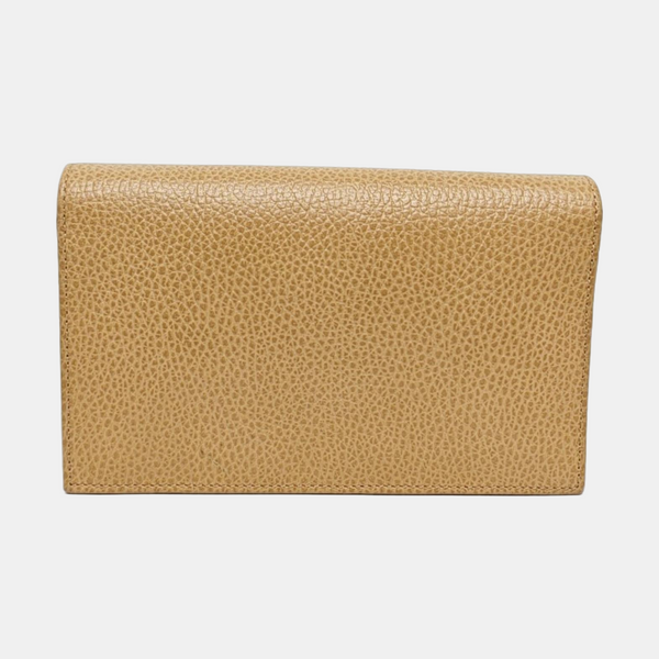 Authenticated pre-owned Interlocking G Calfskin Beige - Shoulder Bag at Looply