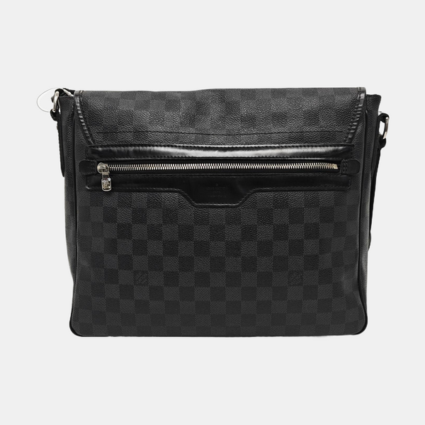DANIEL Damier Graphite Coated Canvas Gray