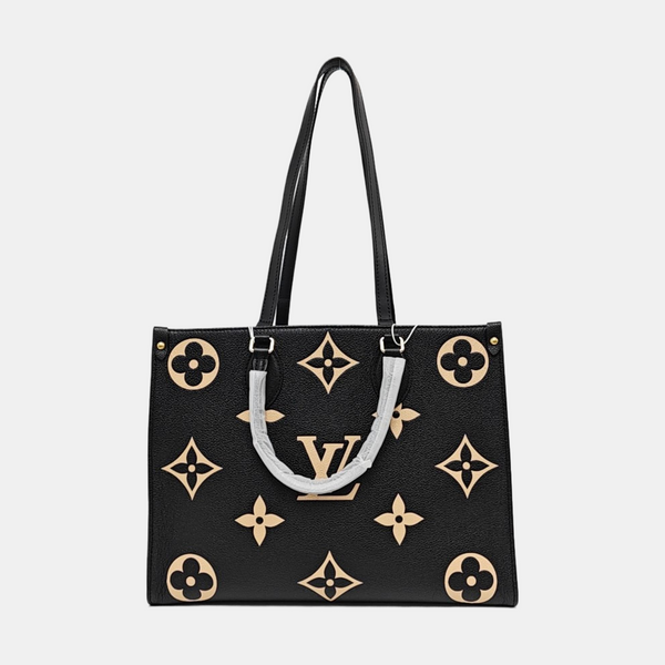 ONTHEGO MM Monogram Calfskin Black