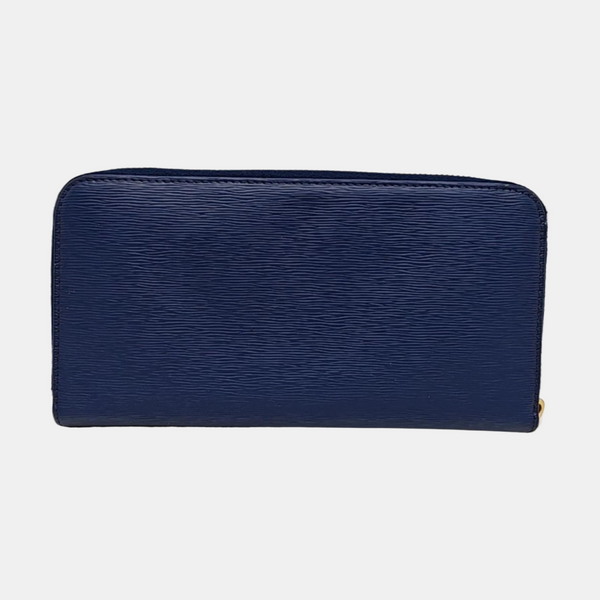 Calfskin Wallet Blue