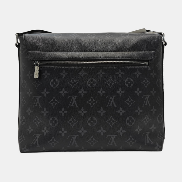 DISTRICT MM Monogram Coated Canvas Black