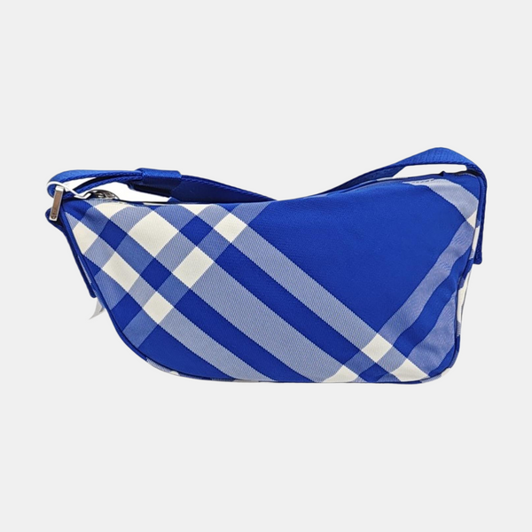 Canvas Crossbody Bag Blue