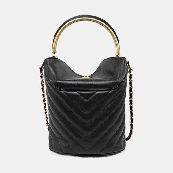 Quilted Calfskin Black