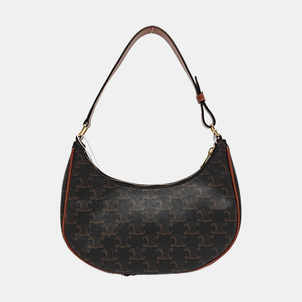 Authenticated pre-owned AVA Coated Canvas Brown - Top Handle Bag at Looply