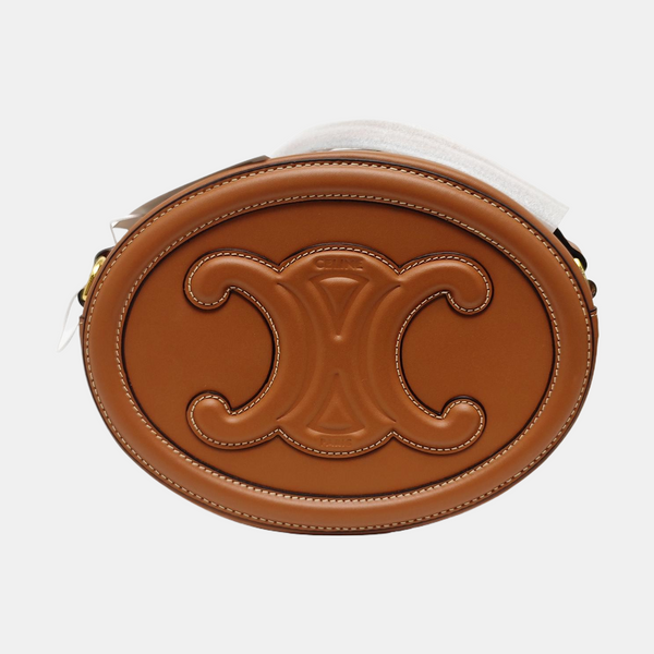 TRIOMPHE Small Calfskin Brown