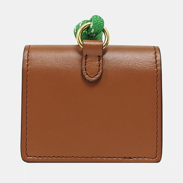 Calfskin Shoulder Bag Brown