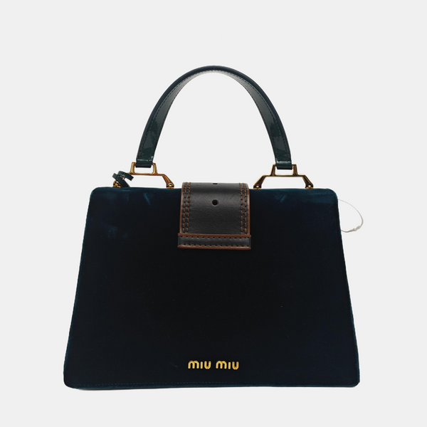 Miu Lady Velvet Green