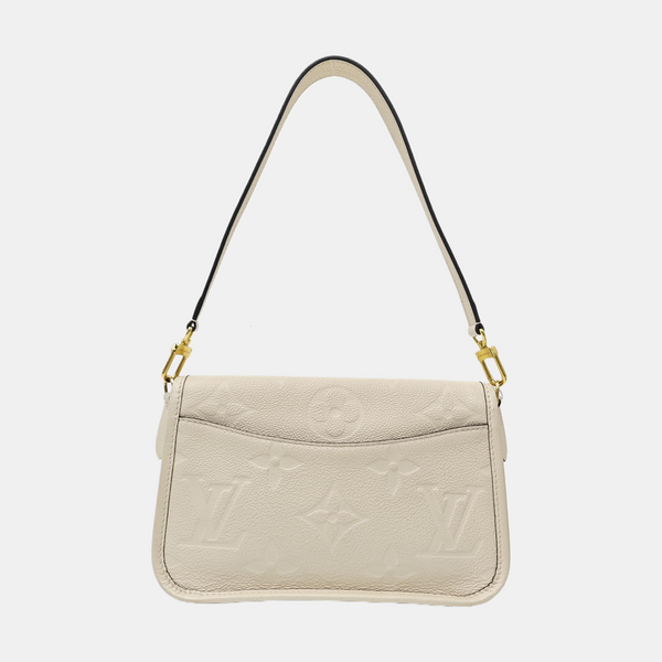 DIANE Monogram Calfskin Beige