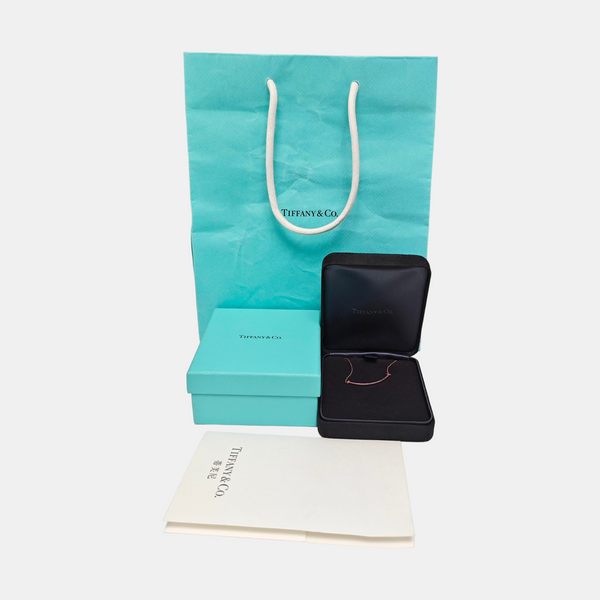 Tiffany T 18k Rose Gold Necklace