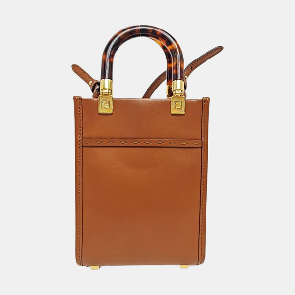 Sunshine Mini Calfskin Brown