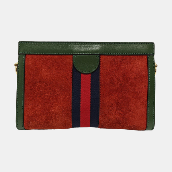 Ophidia Small Suede Red
