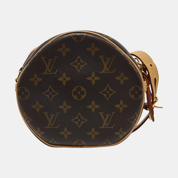 BOITE CHAPEAU PM Monogram Coated Canvas Brown