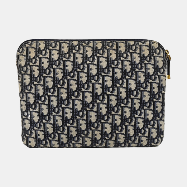 Travel Kit Large Oblique Canvas Blue