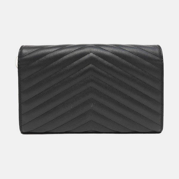 MONOGRAM Medium Chevron Calfskin Gray