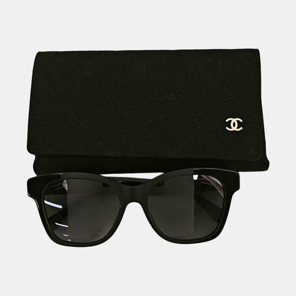 Synthetic Sunglasses Black
