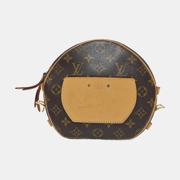 BOITE CHAPEAU MM Monogram Coated Canvas Brown