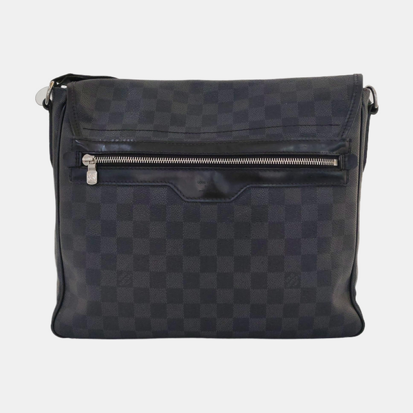 DANIEL Damier Graphite Coated Canvas Gray
