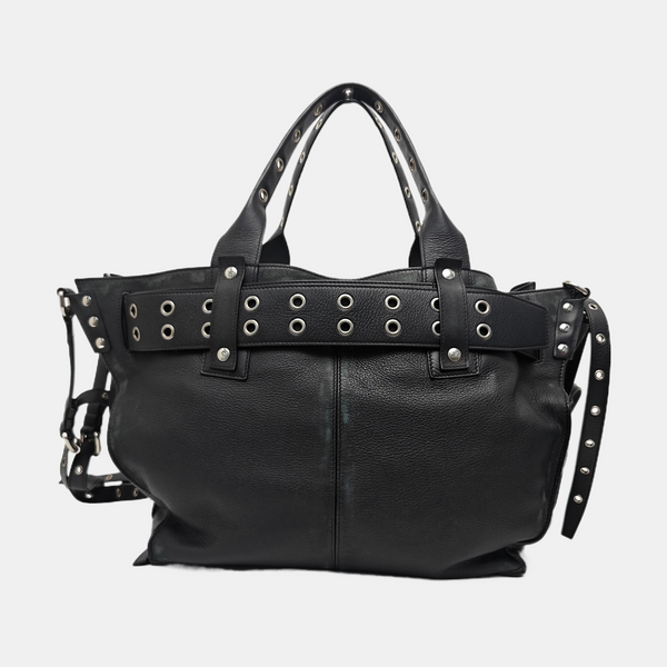 Calfskin Tote Bag Black