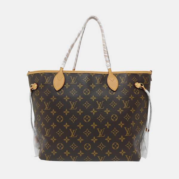 NEVERFULL INSIDE OUT MM Monogram Fabric Red