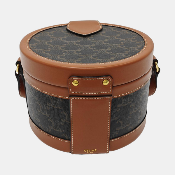 TRIOMPHE Medium Coated Canvas Brown