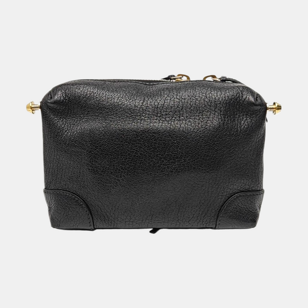 Calfskin Shoulder Bag Black